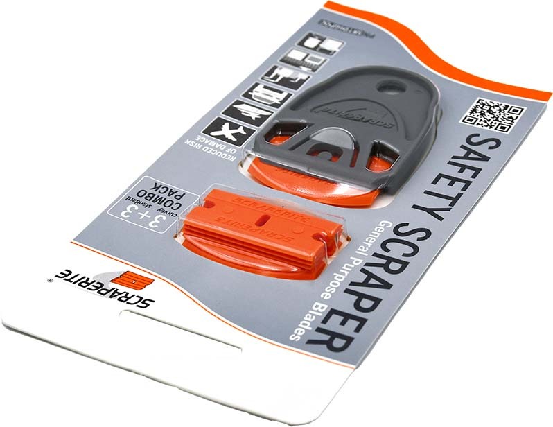 SRTD33GPO – Scraperite Plastic blades combo pack General Purpose Orange with Dwarf holder